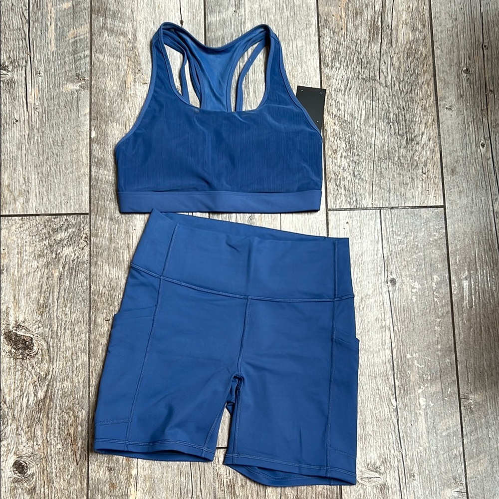 Fabletics PowerHold Blue Activewear